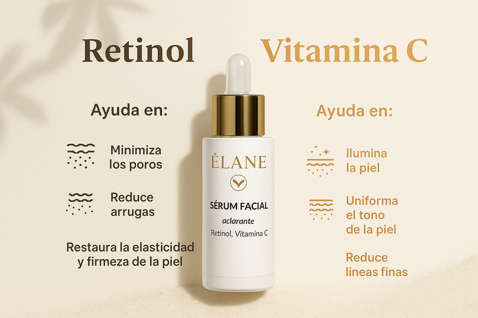 SÉRUM FACIAL RETINOL y VIT. C